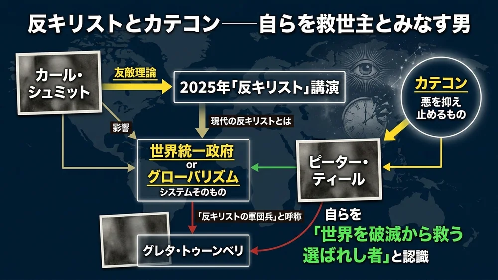 反キリストとカテコン──自らを世界の救世主とみなすティールの終末論的世界観