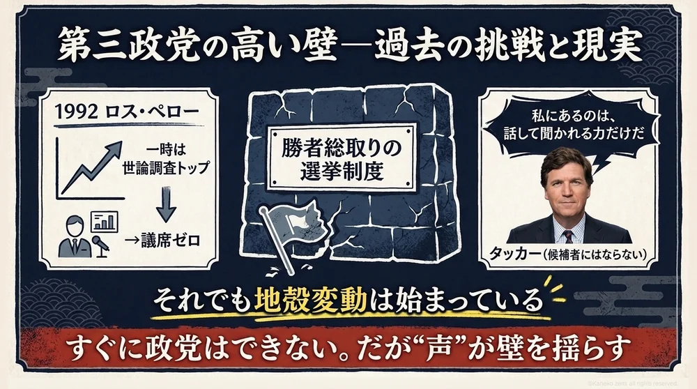 第三政党の高い壁