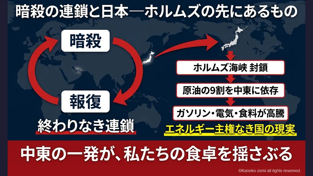 暗殺の連鎖と日本 2つの海峡封鎖という悪夢