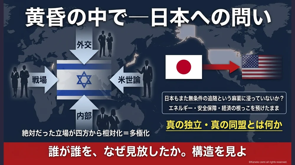 黄昏と日本への問い