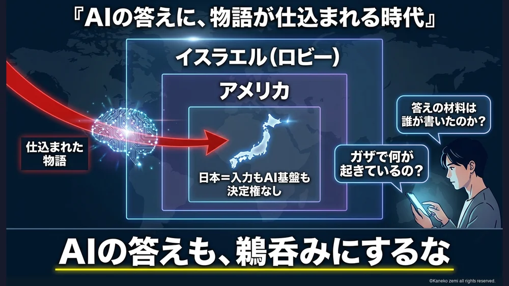 AIの答えを鵜呑みにするな