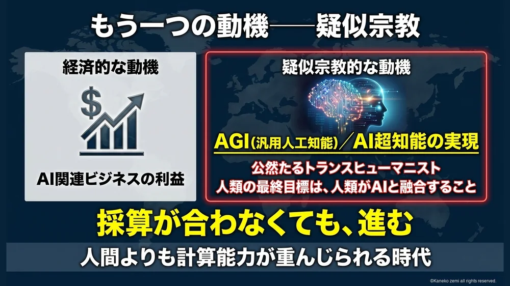 もう一つの動機 疑似宗教