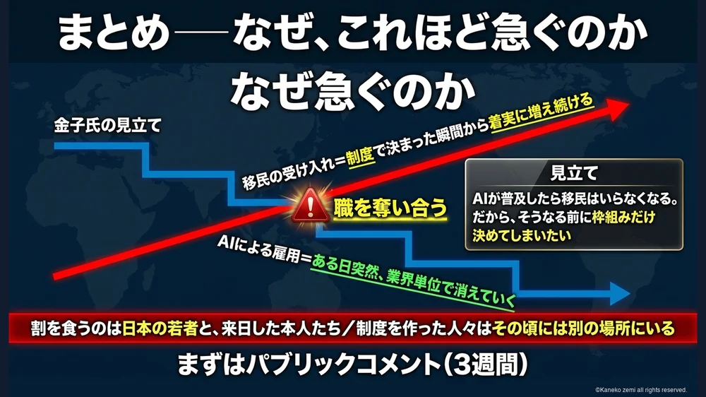 なぜこれほど急ぐのか AIと移民の交差
