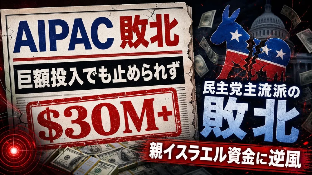 AIPACの3000万ドル超投入とエルサイードの勝利