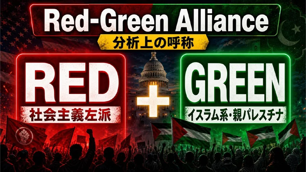 レッドとグリーンによるレッド・グリーン同盟の構造