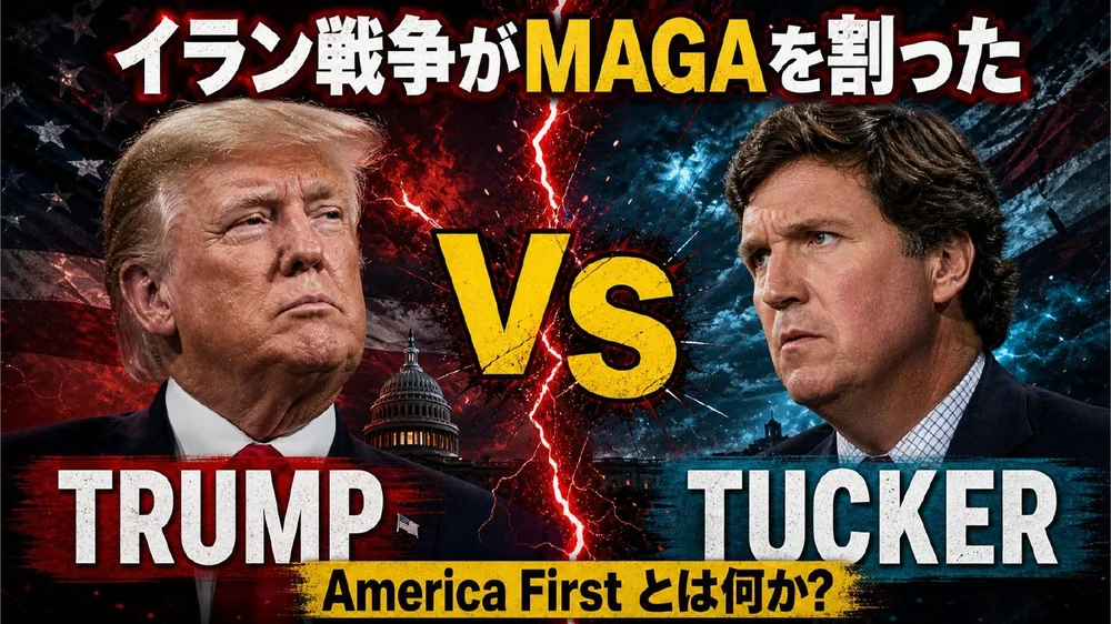 トランプとタッカー・カールソンの決裂