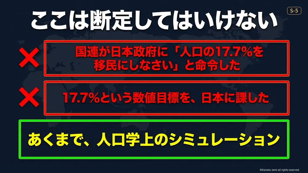 国連が日本に押し付けたわけではないという留保