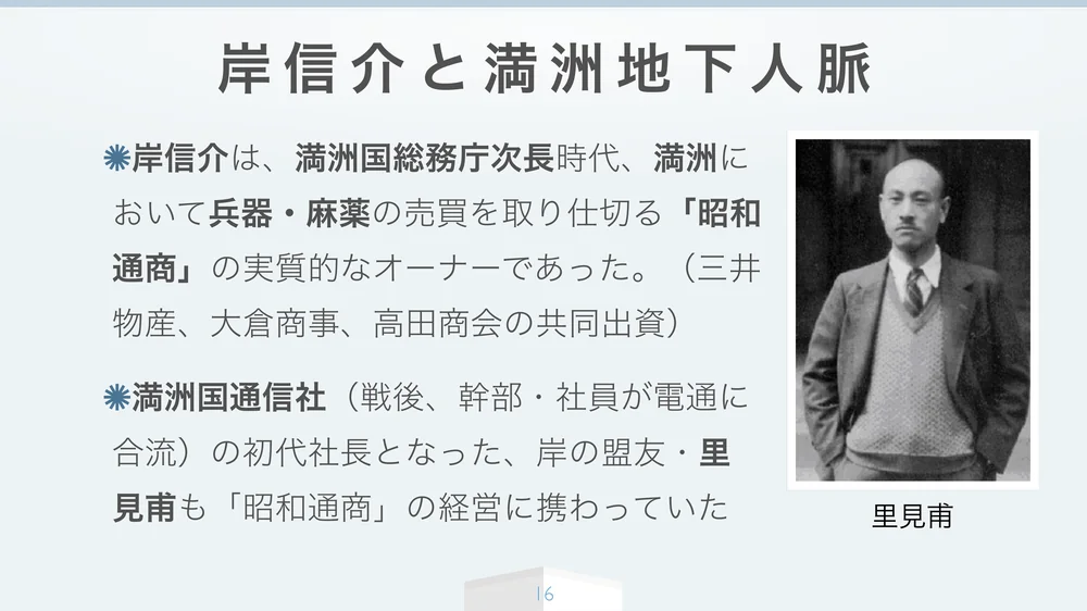 岸信介と満洲地下人脈 昭和通商
