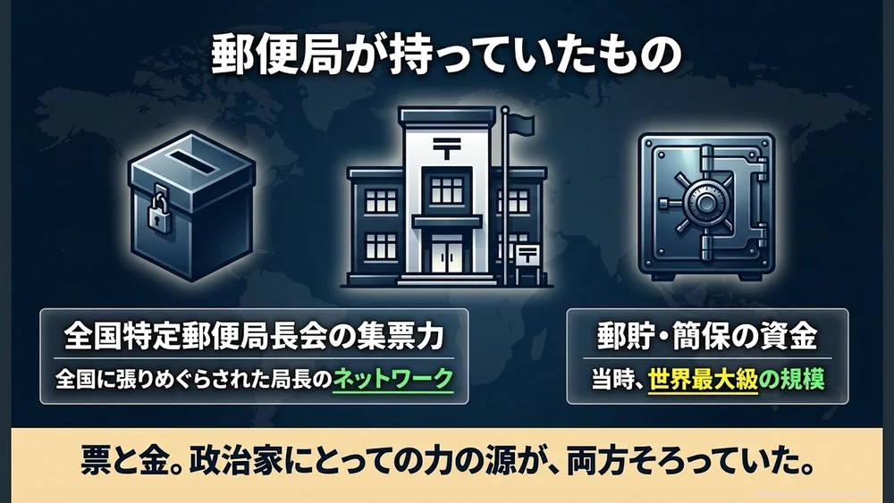 郵便局が持っていたもの