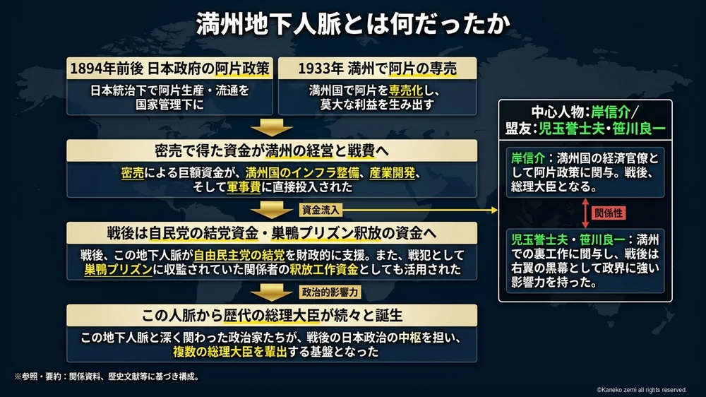 満州地下人脈とは何だったか