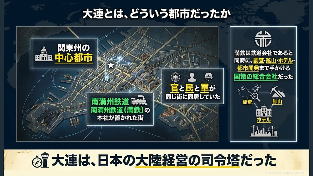 大連とは、どういう都市だったか