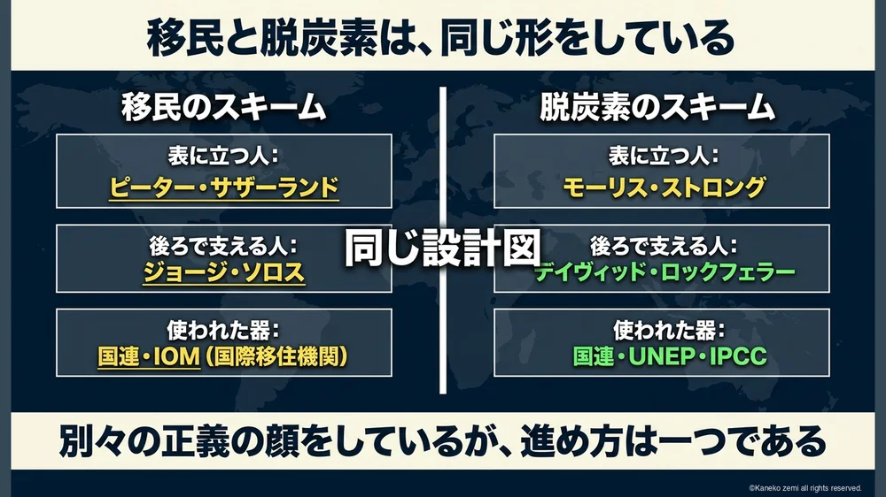 移民と脱炭素は、同じ形をしている