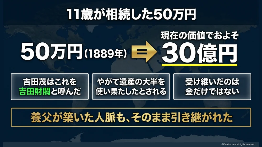 11歳が相続した50万円
