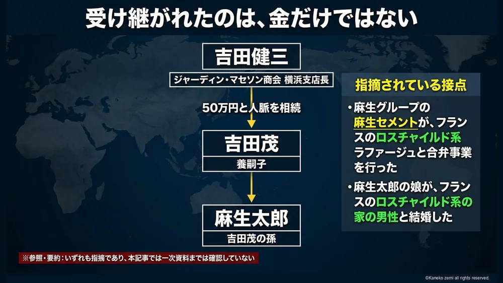受け継がれたのは、金だけではない
